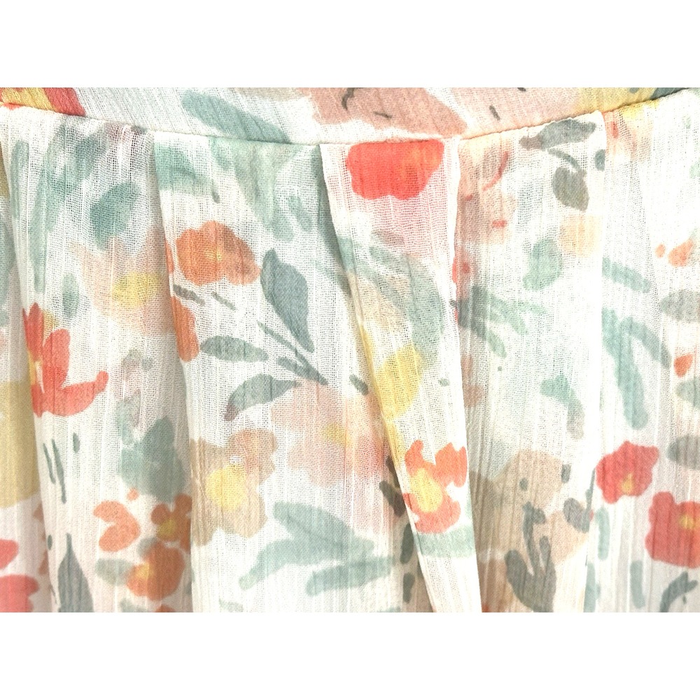 JACK Women's Floral Cut Out Back Sundress Spaghetti Strap Size (4)‎ - Picture 11 of 16